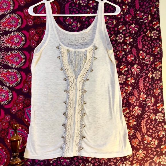 Threads 4 Thought Tops - Stitch Fix Threads 4 Thought beaded large tank